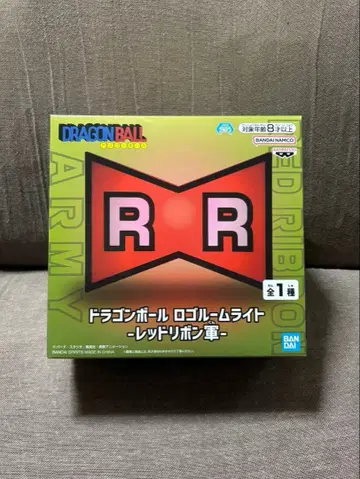 드래곤볼 로고 룸 라이트 레드 리본 군