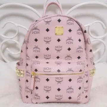 MCM 파우더 핑크 M 사이즈