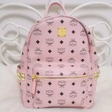 MCM 파우더 핑크 M 사이즈