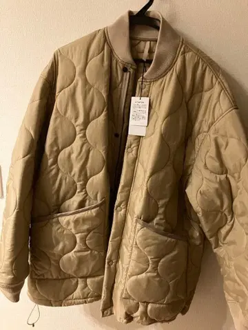 HYKE 퀼팅 라이너 자켓