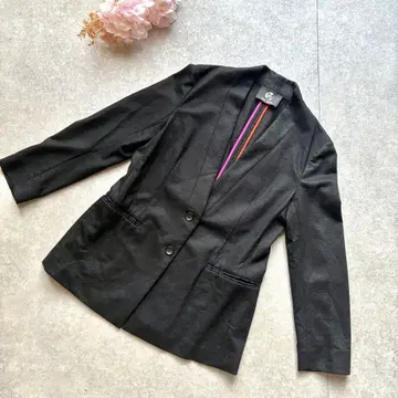 폴스미스 Paul Smith 노카라 자켓 울 40 M