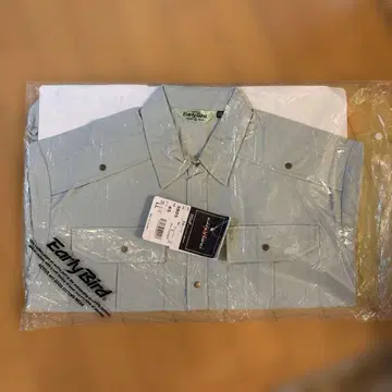 미사용 새상품 EARLY BIRD 반팔 워크 셔츠 5805 LL