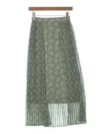 CLANE 롱 맥시 길이 스커트 여성용