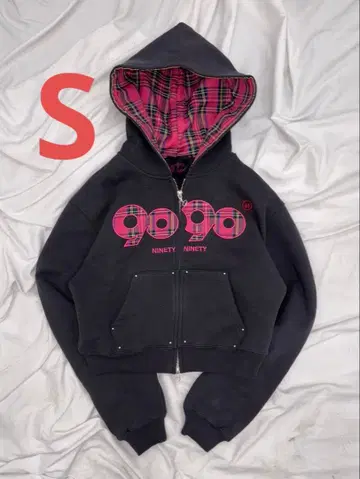 9090 girl OG 로고 집 후디