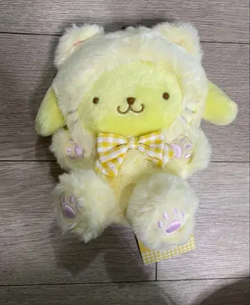 레어 폼폼푸딩 대망의 고양이 시리즈 발바닥 고양이 봉제 인형 산리오