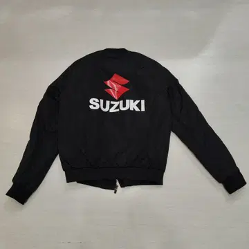 팀 SUZUKI 블랙 블루종 점퍼 미국 국기 패치 포함 인기!