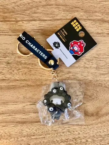 만박 마이멜로디 산리오 변신 키링 블랙 미야쿠미야쿠