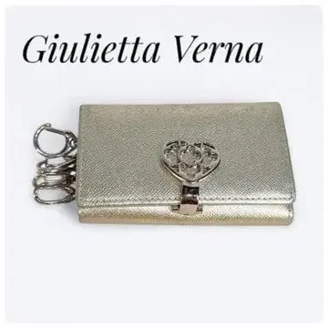 GIULIETTA VERONA 골드 하트 5연 키케이스