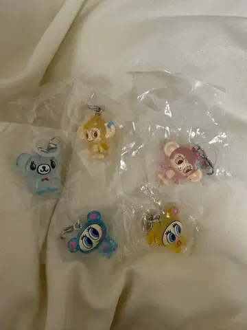 나루미야 캐릭터즈 메지루시 액세서리 5개 세트 덤 포함