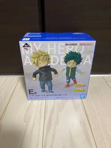 제일복권 나의 히어로 아카데미아 E상 이즈쿠&카츠키 MASTERLISE