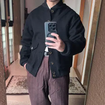 USARMY 미군 A-1 플라이트 자켓 울 민간