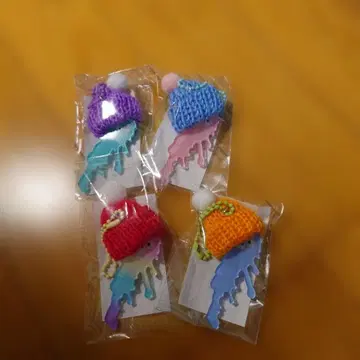 비와코 키링 질척질척 니트 모자 3