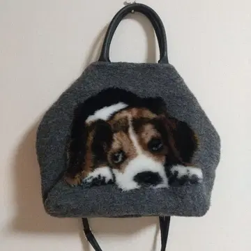 Teresa Cambi 테레사 칸비 비글 강아지 복슬복슬 퍼 백