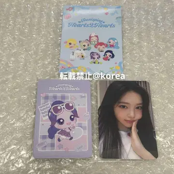 Hearts2Hearts 이안 티니핑 랜덤 포토카드 2장 한국 공식품