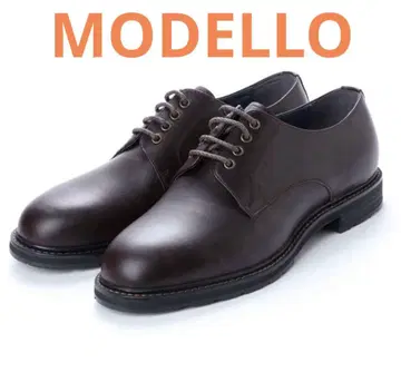 새상품급 MODELLO 모데로 캐주얼 플레인 토 비즈니스 슈즈 25cm