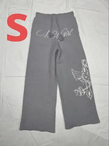 Ninety Girl Logo Knit Pants