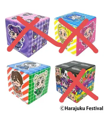하라주쿠 페스티벌 리얼 피스 루빅스 큐브 미개봉