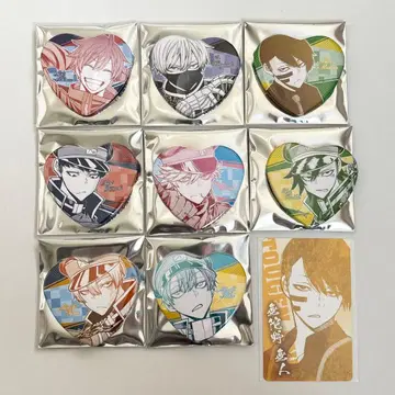 도원암귀 애니메이트 하트 캔뱃지 컴프 마즐 특전 무타노 토도로키 시키