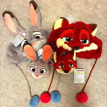 디즈니 주토피아 닉&주디 팬캡 숄더백