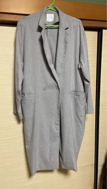 lowrys farm 그레이 롱 코트