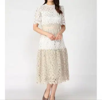 컨디션 최상 CELFORD 레이스 원피스 셀포드