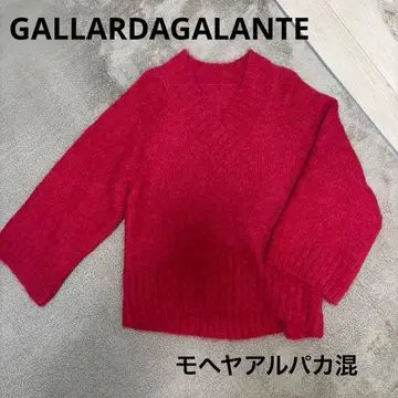 개럴개런트 모헤어 x 알파카 니트 루즈핏 오버사이즈