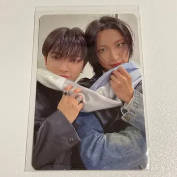 ATEEZ makestar 머플러 유닛 트레이딩 카드 홍중 성화