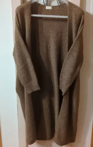 소노 니트 롱 가디건 익명 배송