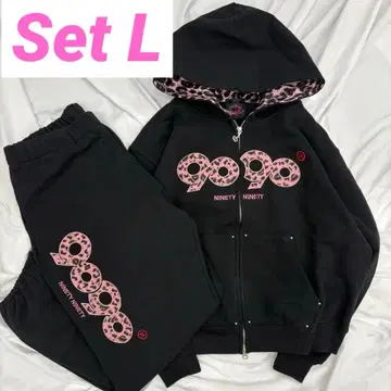 9090 OG 로고 셋업 블랙 size L