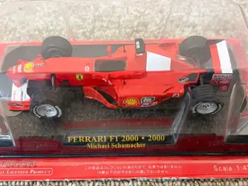 아셰트 페라리 F1 컬렉션 F1 2000 1/43 찢김 있음