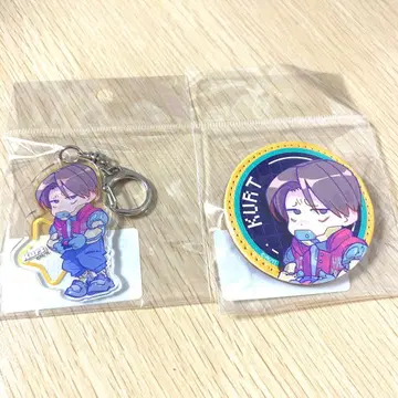 은하 특급 밀키 서브웨이 아크릴 키링 가죽 배지 카트