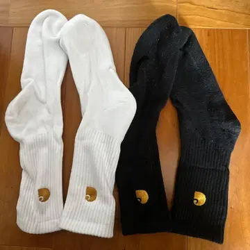 화이트 & 블랙 Carhartt 삭스