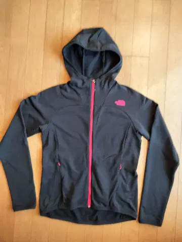 더 노스페이스 플리스 후드티 블랙 여성용 M