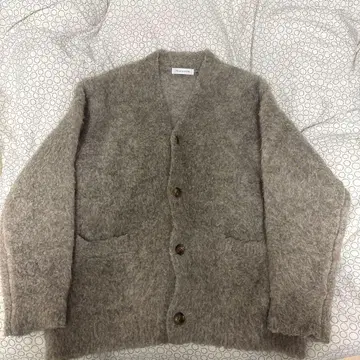 FREAK'S STORE 베이지 모헤어 가디건