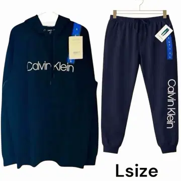 캘빈클라인 Calvin Klein 셋업 후드티 팬츠 L
