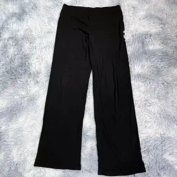 basile28 [ 42 ] 이지 팬츠 블랙 빅 사이즈 얇은 소재 여성용