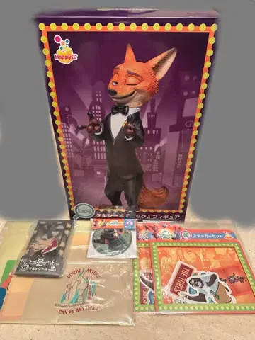 주토피아 2 해피 복권 라스트 원 피규어 닉