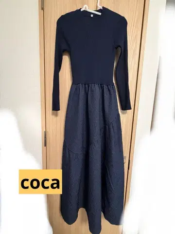 [ 컨디션 최상 ] coca 니트 도킹 원피스