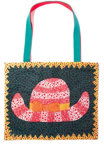 새상품 쿠사마 야요이 한정판 토트백 미사용