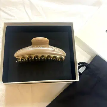 일부 균열 있음 acca 아카 클립 샴페인 골드 L 사이즈 박스 포함