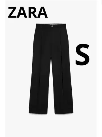 미사용 새상품 ZARA 다트 와이드 팬츠 하이웨스트