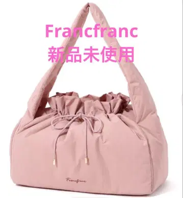 Francfranc 로고 헬스장 백 핑크 귀여운 세련된