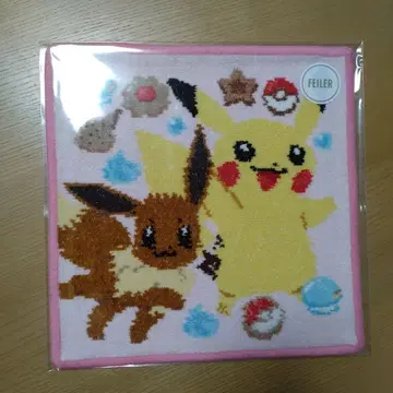 러브러리 바이 페이 포켓몬 피카츄 & 이브이 손수건