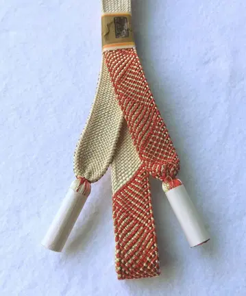 도묘의 허리띠 지내기조 명 서해파 (녹슨 주홍)