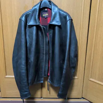 Freedom 가죽 라이더 자켓 42