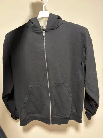 로스앤젤레스 어패럴 지퍼 후드티 블랙 xl 14oz