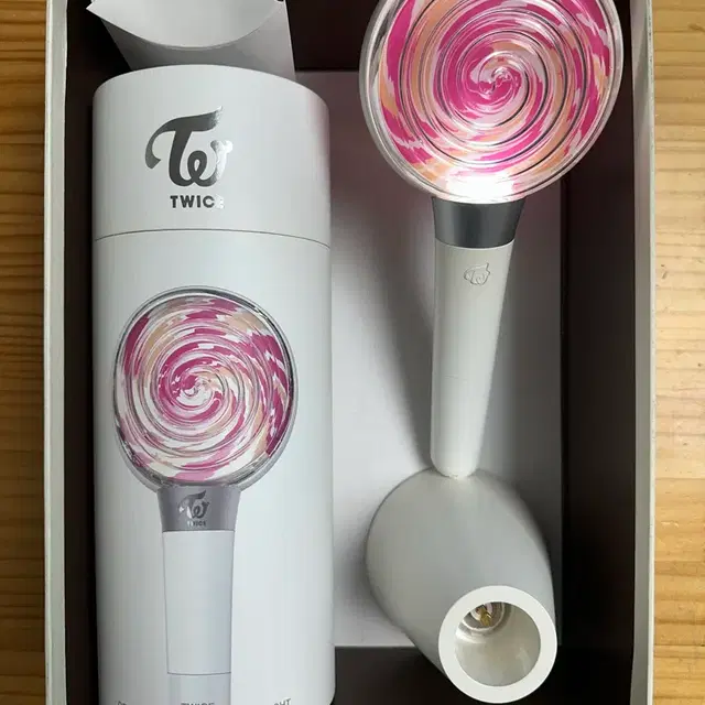 트와이스 구형 응원봉 2종