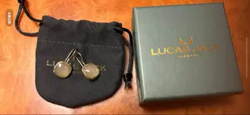 LUCAS JACK 스퀘어형 후크 귀걸이