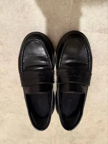 evol 스니커즈 로퍼 블랙