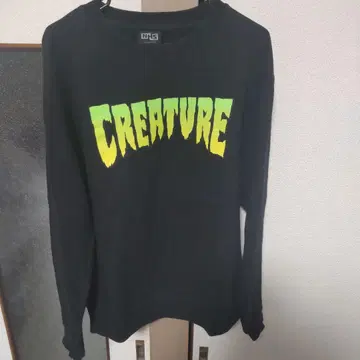 CREATURE 트레이닝복 M 사이즈 블랙 nhs